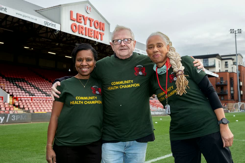 Leyton Orient Trust community health champions