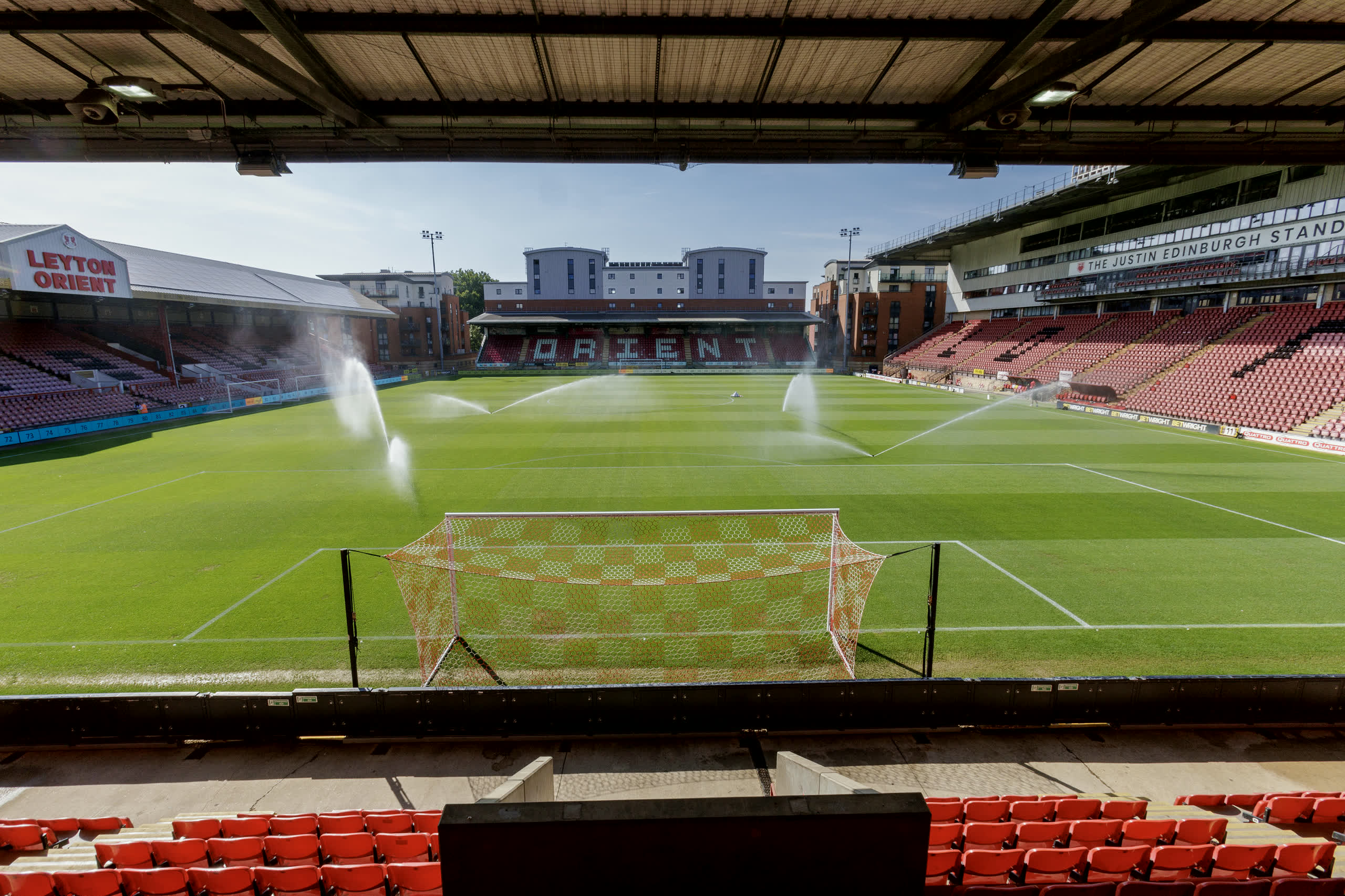 Brisbane Road, home of Leyton Orient Football Club